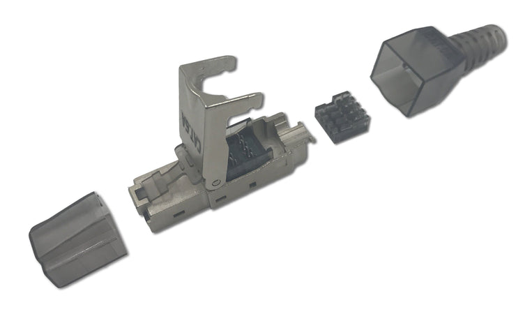 Plug Modulare RJ45 Cat.6A Schermato Toolless