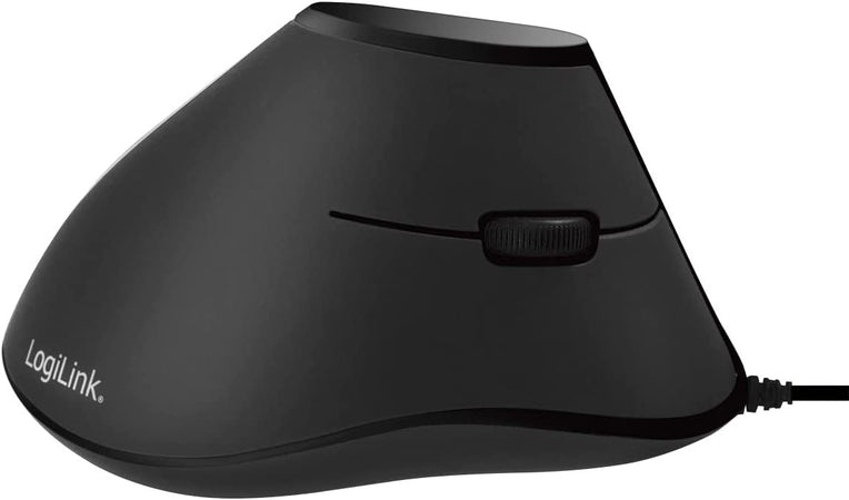 Mouse Verticale Ottico Ergonomico USB 1000dpi Nero