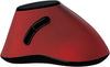 Mouse Verticale Ottico Ergonomico Wireless 1200dpi Rosso