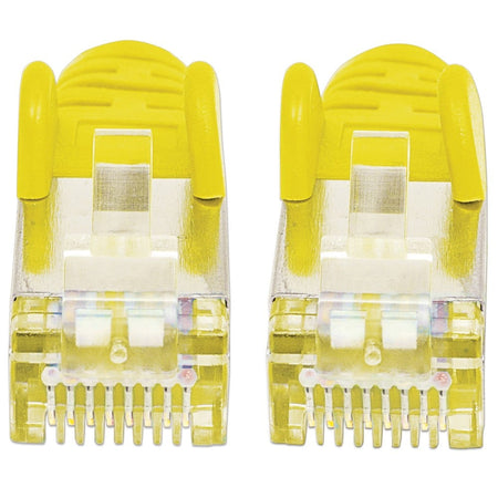 Cavo di rete Patch in rame Cat. 6A Giallo SFTP LSZH 0,5m