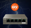 Switch Desktop 5 Porte 10/100/1000 con 4 Porte PoE TEG1105P