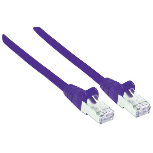 Cavo di rete Patch in rame Cat. 6A Viola SFTP LSZH 1m