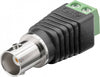 Adattatore Terminal Block 2-pin a BNC femmina