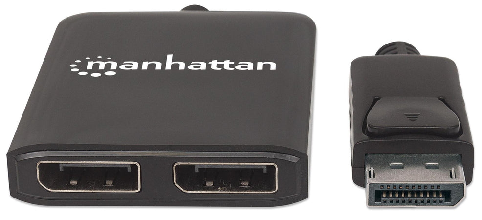 Splitter Hub DisplayPort a 2 Monitor DisplayPort MST 4K@30Hz video UHD