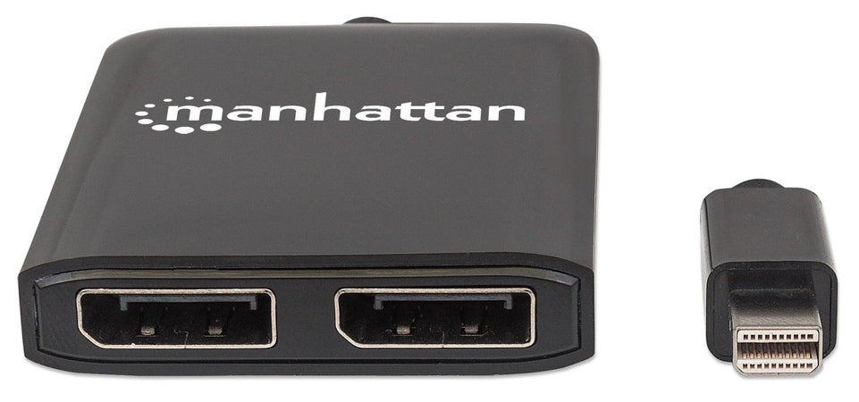 Splitter Hub Mini DisplayPort a 2 porte DisplayPort con MST