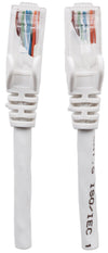 Cavo di rete Patch in Rame Cat. 6A Bianco UTP 2m