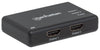 Splitter HDMI 4K UHD 3D con LED 2 vie