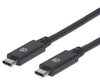 Cavo USB 3.2 SuperSpeed USB-C&trade Maschio/USB-C&trade Maschio 1m Nero