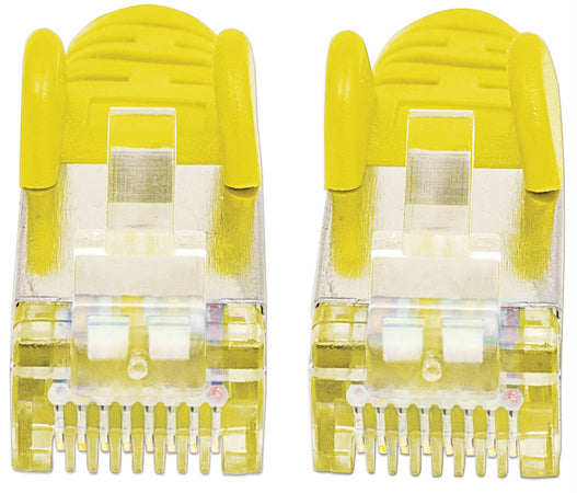 Cavo Patch Cat.7 Plug RJ45 6A S/FTP LSZH 15m Giallo