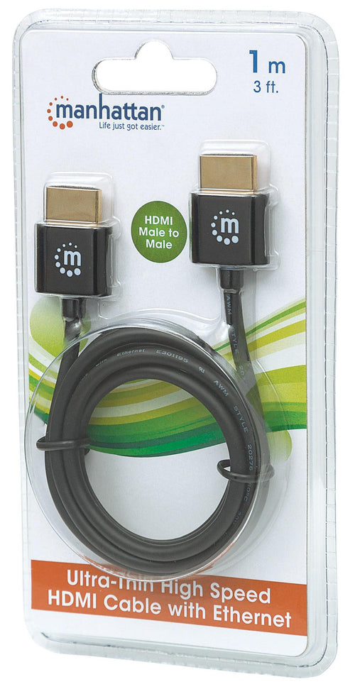 Cavo HDMI&trade High Speed con Ethernet Ultra Sottile 3 metri