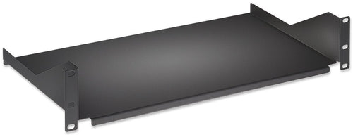Mensola per Rack 19'' 400 mm 2U Nera 2 punti