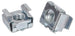 Kit Set 20 Viti, 20 Dadi e 20 Rondelle per Montaggio Rack Silver