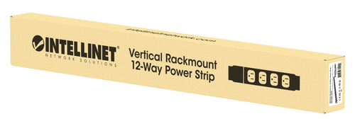 Multipresa Verticale per Rack 12 Posti Spina Schuko Angolata