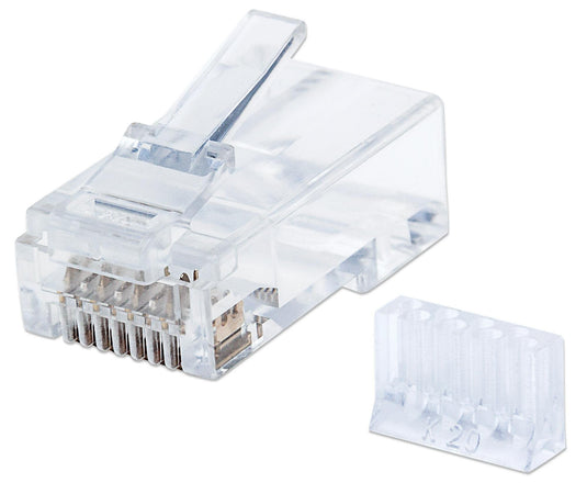 Confezione da 90 Plug Modulari Cat.6 RJ45 UTP