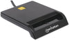 Lettore/Scrittore di Smart Card USB Compatto Nero