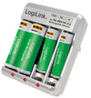Caricabatterie per AA / AAA / 9V Ni-MH / Ni-Cd