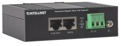 Iniettore Industriale per Guida DIN Gigabit Ultra PoE 60W