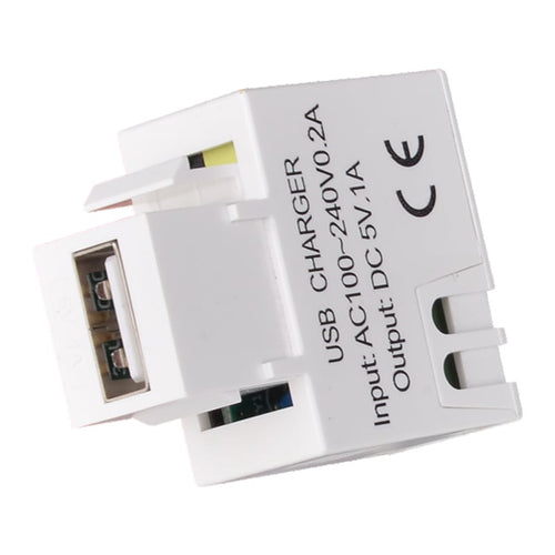 Presa USB con aggancio Keystone per Ricarica
