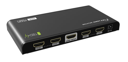Splitter HDMI2.0 4K 4vie HDR/EDID