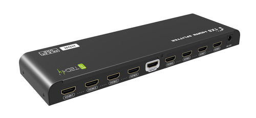 Splitter HDMI2.0 4K 8vie HDR/EDID