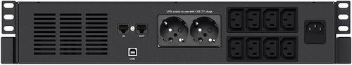 Gruppo di Continuità UPS X4 800VA Line Interactive a Rack Nero