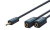 Cavo Sdoppiatore Stereo Jack 3.5 mm 10 cm Alta Qualità