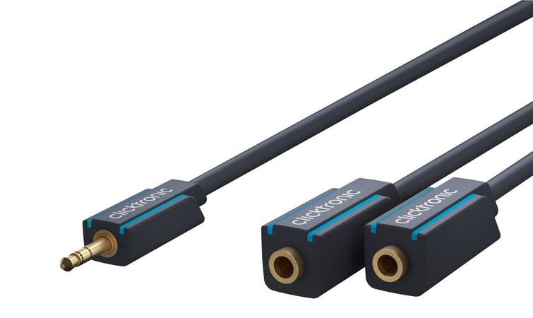 Cavo Sdoppiatore Stereo Jack 3.5 mm 10 cm Alta Qualit&agrave