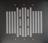 Armadio Server Rack 19'' 600x1000 14 Unità Nero Assemblato