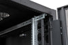 Armadio NetRack 19'' 600x1000 24 Unità Ventilato Nero da Assemblare