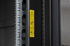 Armadio NetRack 19'' 600x1000 24 Unità Ventilato Nero da Assemblare