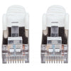 Cavo di rete Patch in rame Cat. 6A Bianco SFTP LSZH 20m