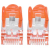 Cavo di rete Patch in rame Cat. 6A Arancione SFTP LSZH 0,5m