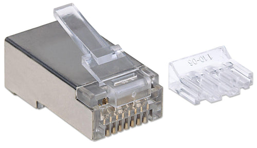 Confezione da 90 Plug Modulari Cat.6A RJ45 STP