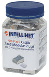 Confezione da 90 Plug Modulari Cat.6A RJ45 STP