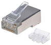 Confezione da 90 Plug Modulari Cat.6A RJ45 STP