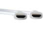 Cavo High Speed HDMI&trade con Ethernet 3 metri Bianco