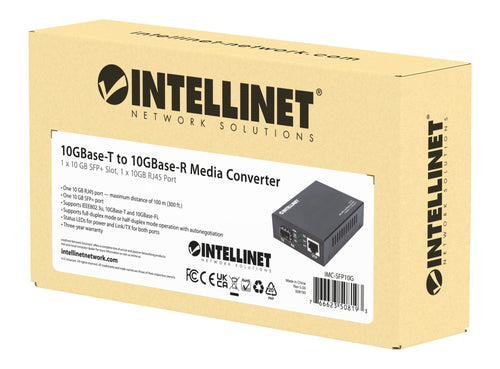 Media Converter 10GBase-T a 10GBase-R