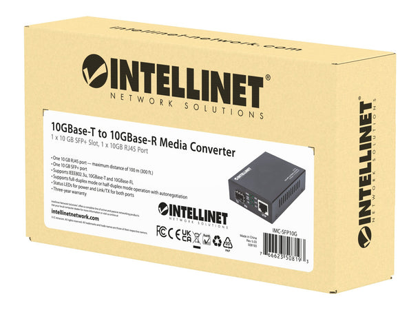 Media Converter 10GBase-T a 10GBase-R