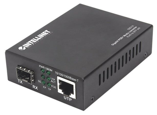 Media Converter Gigabit PoE+