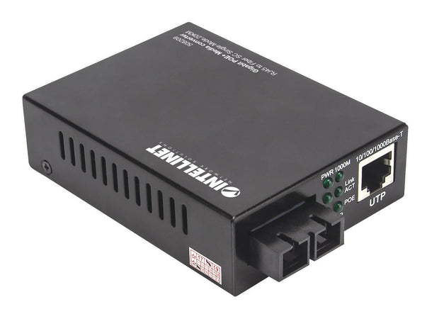 Media Converter Gigabit PoE+
