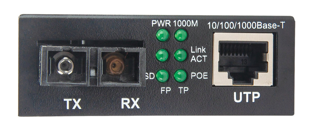 Media Converter Gigabit PoE+