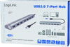 Hub USB 3.0 SuperSpeed 7 porte Alluminio Silver