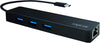 Hub USB-C&trade SuperSpeed 3 Porte USB-A 3.0 Femmina Nero