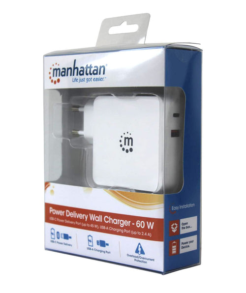 Alimentatore 60W USB con Cavo USB-C Bianco