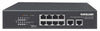 Switch Ethernet Gigabit 8 Porte PoE+ con 2 porte RJ45 Gigabit Uplink