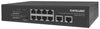 Switch Ethernet Gigabit 8 Porte PoE+ con 2 porte RJ45 Gigabit Uplink