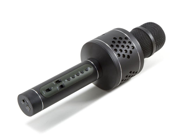 Microfono Karaoke Bluetooth con TWS per Cantare in Duetto Nero, BT-X35