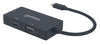 Convertitore Audio Video USB-C&trade 3-in-1 Multiporta HDMI DVI VGA