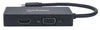 Convertitore Audio Video USB-C&trade 3-in-1 Multiporta HDMI DVI VGA