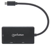 Convertitore Audio Video USB-C&trade 3-in-1 Multiporta HDMI DVI VGA
